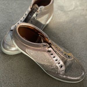 Jimmy Choo Miami Ballet Pink Leather Sneaker Size8